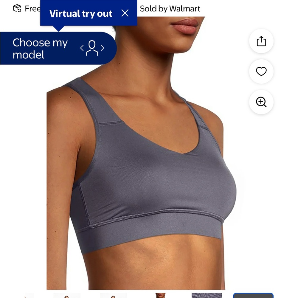 Avía cross cross back sports bra